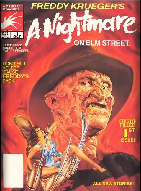 Freddy Kruegers Nightmare on Elm Street Number One Cover